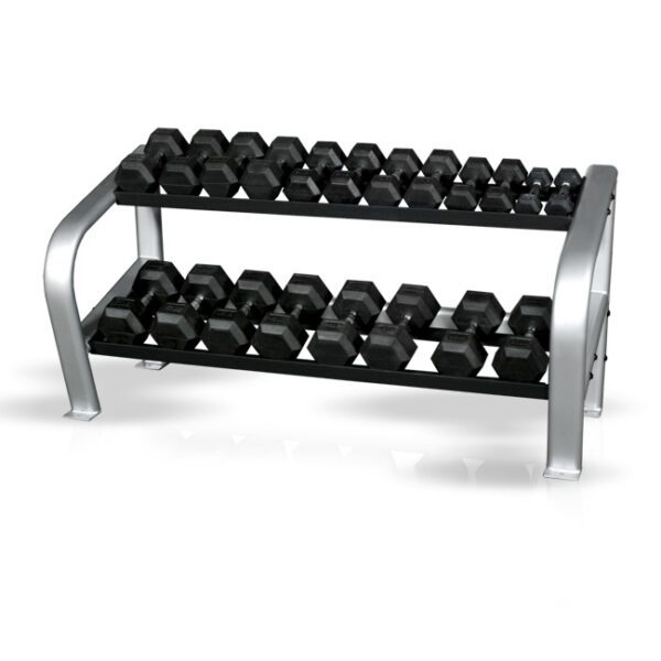 65inch Deluxe 2-Tier Dumbbell Rack