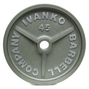 Ivanko Barbell company 48 lb barbell plate