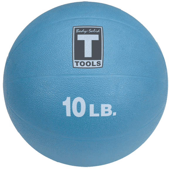 A body solid 10 lb medicine ball
