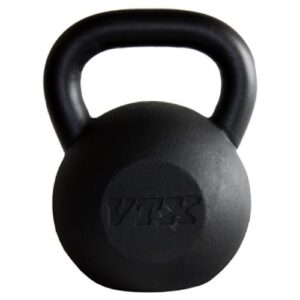 A cast iron kettle bells