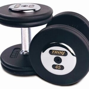 TROY Pro Style Dumbbells - <span class="enbiespi">Black 5-50lbs</span>